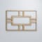 Ekena Millwork Medium Hastings Decorative Fretwork Wood Wall Panels, Red Oak, 10 1/4"W x 15 3/8"H x 3/8"T WALW16X16X0375HASRO - alternate 2